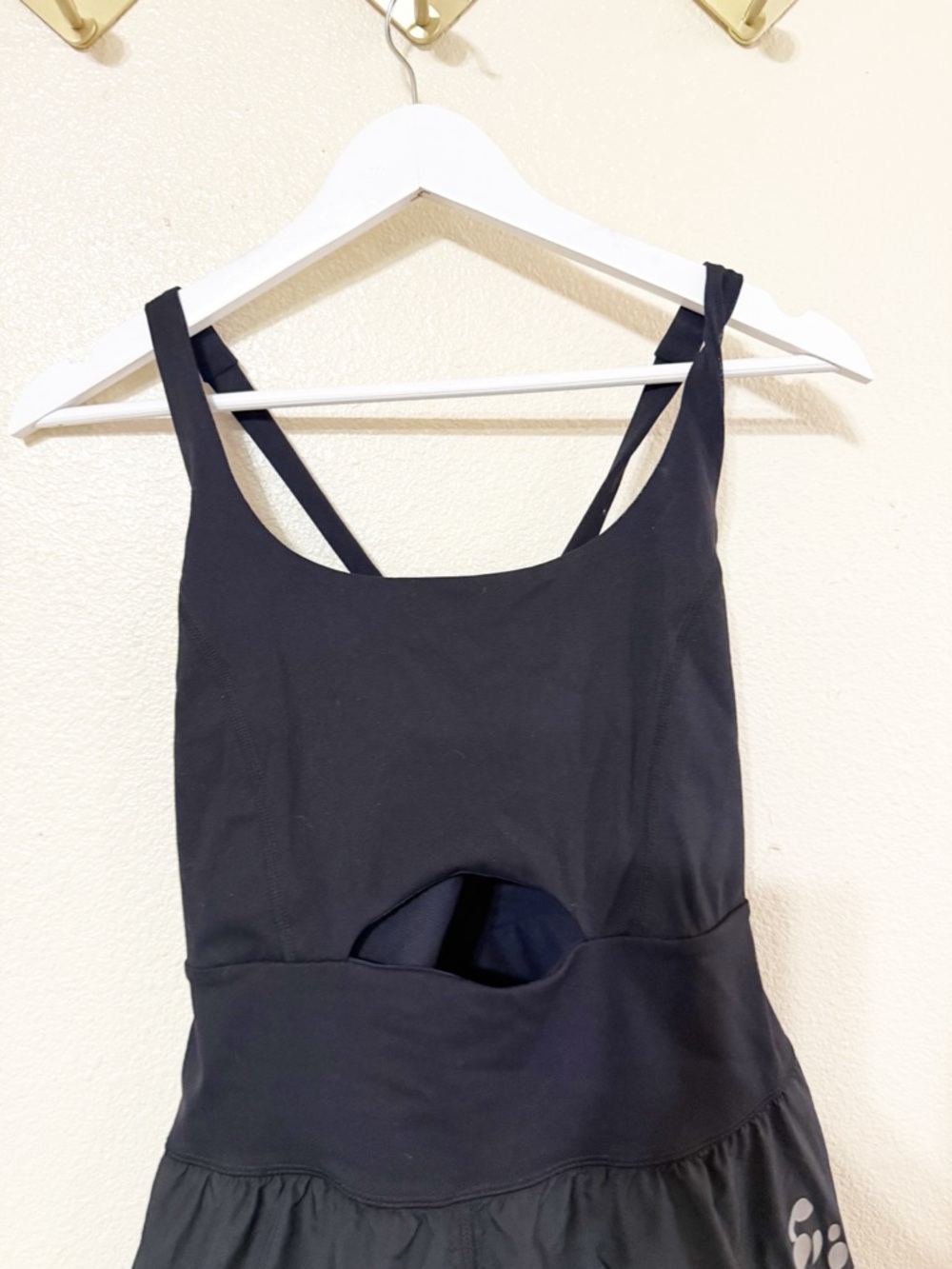 Free People FP Movement Righteous Reflective Logo Runsie Romper Size - Picture 6 of 10